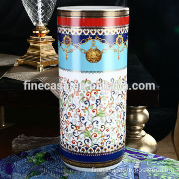 Luxury Fine New Bone China Umbrella Holder of Grand Banquet